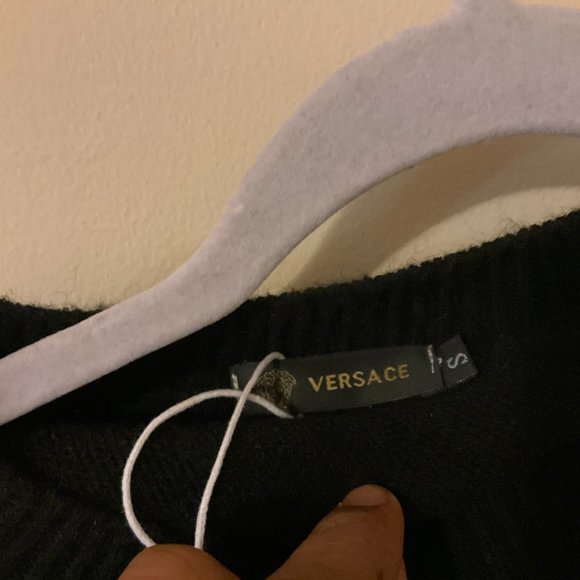 Versace Embroidered Logo Sweater - Picture 2 of 2
